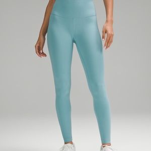 Lululemon Align 28" size 4 tidal teal leggings
